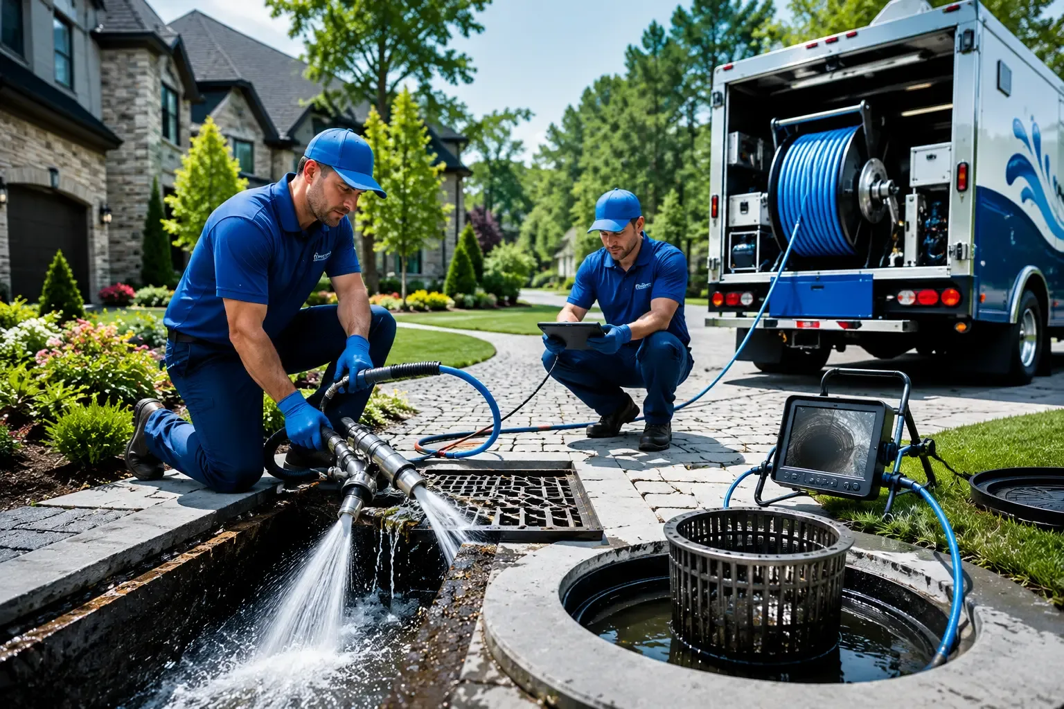 Local outdoor drain cleaning professionals in Lampe, MO